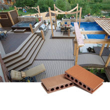 Senbao China DIY Waterproof WPC Laminate Outdoor WPC Decking